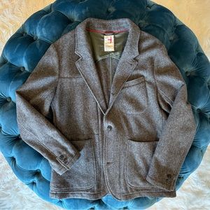 Relwen Heritage Trap Blazer - Hickory Herringbone